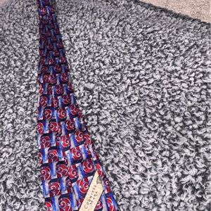 Vintage Countess Mara Men Multicolored Striped Tie EUC